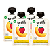 Be Plus Knijpfruit Strawberry &amp; Banana Multiverpakking 4x100GR