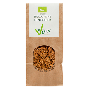 Vitiv Biologische Fenegriekzaad 250GR Vitiv Biologische Fenegriekzaad 250GR