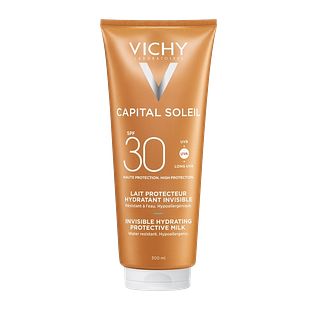 Vichy Capital Soleil Fresh Protective Milk Face & Body SPF30 300ML Vichy Capital Soleil Fresh Protective Milk Face & Body SPF30 300ML