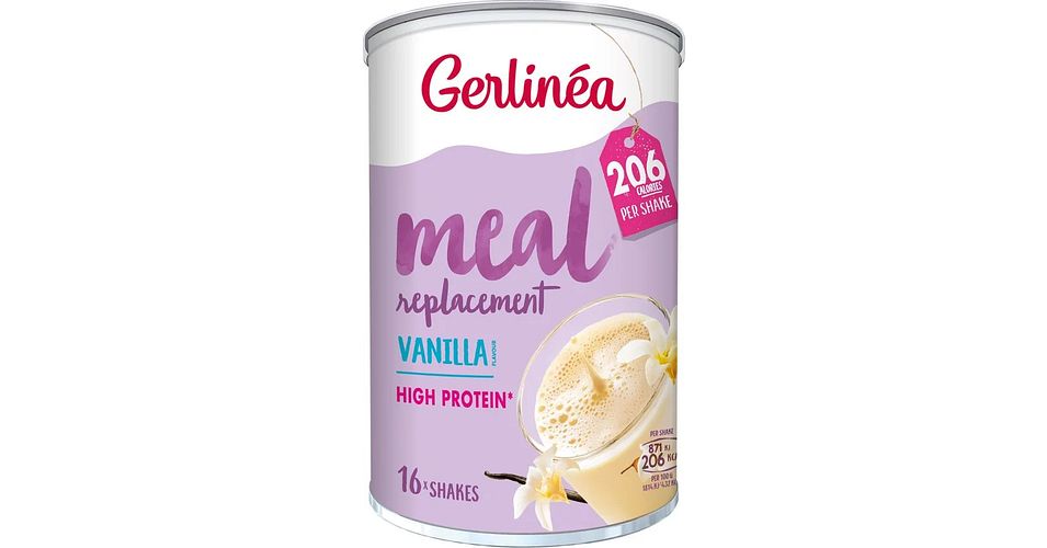 Gerlinéa High Protein Maaltijdvervanger Vanille (436 gram)