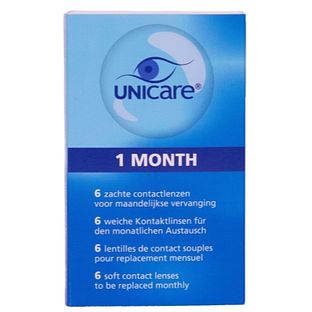 Unicare 1 Month 6 Zachte Contactlenzen -1.75 6ST