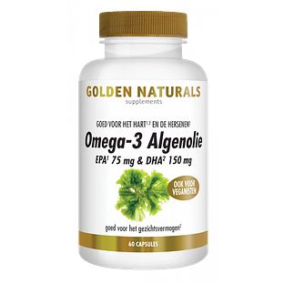 Golden Naturals Omega-3 Algenolie Capsules 60CP