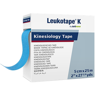 Actimove Kinesiology Tape Blauw 5cm x 25m 1ST