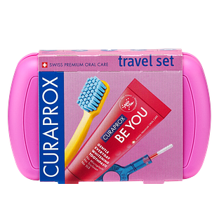 Curaprox Travel Set Roze 1ST