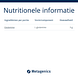 Metagenics L-Glutamine Poeder 400GR Metagenics L-Glutamine Poeder 400GR