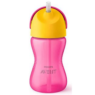 Avent Rietjesbeker Roze-Oranje 12M+ 1ST