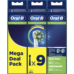 Oral-B Cross Action Clean Maximiser Opzetborstels 9ST