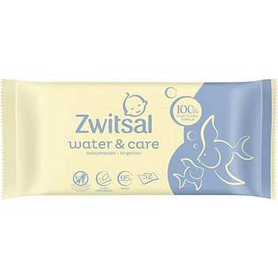 Zwitsal Water & Care Babydoekjes 52ST Zwitsal Water & Care Babydoekjes 52ST