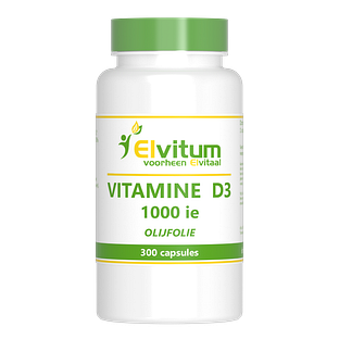 Elvitum Vitamine D3 1000 IE Capsules 300CP Elvitum Vitamine D3 1000 IE Capsules 300CP
