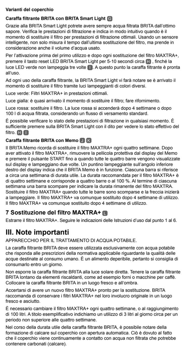 Waterfilterkan Marella Wit + 1 Maxtra Filterpatroon afbeelding van document #16, instructions