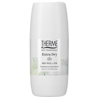 Therme Anti-Transpirant Extra Dry Zen White Lotus Roll-On Deoroller 60ML
