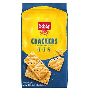 Schar Crackers Glutenvrij 210GR Schar Crackers Glutenvrij 210GR