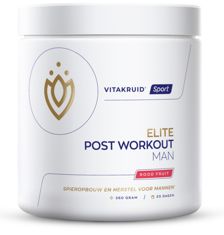 Vitakruid Elite Post Workout Man BCAA 4:1:1 & Elektrolyten 360GR