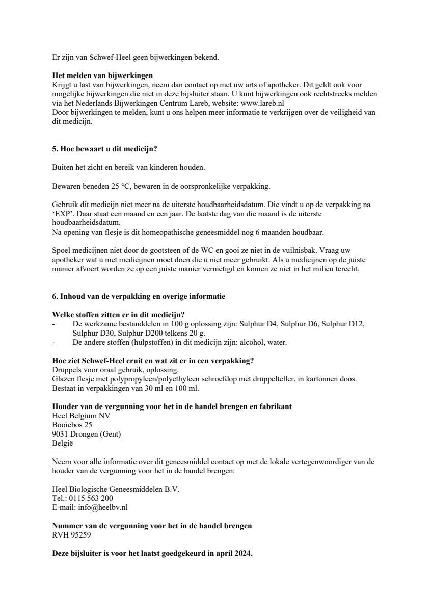 Schwef-Heel afbeelding van document #3, leaflet