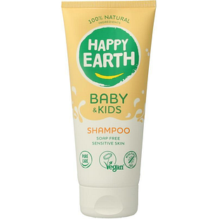 Happy Earth 100% Natural Baby &amp; Kids Shampoo Soap Free 200ML