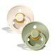 BIBS Fopspeen 6-18 Maanden Ivory/Sage 2ST BIBS Fopspeen 6-18 Maanden Ivory/Sage 2ST