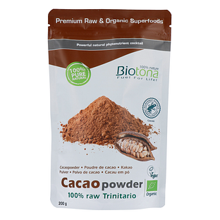 Biotona Cacao Powder Raw 200GR