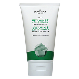 Jacob Hooy Vitamine E Hand & Bodycrème 150ML
