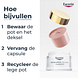Eucerin Hyaluron-Filler + Elasticity Dagcrème Rose SPF30 Navulling 50ML hoe te gebruiken Eucerin Hyaluron-Filler + Elasticity Dagcrème Rose SPF30 Navulling 50ML hoe te gebruiken