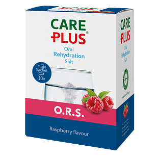 Care Plus O.R.S. Oral Rehydration Salt Framboos 10ST