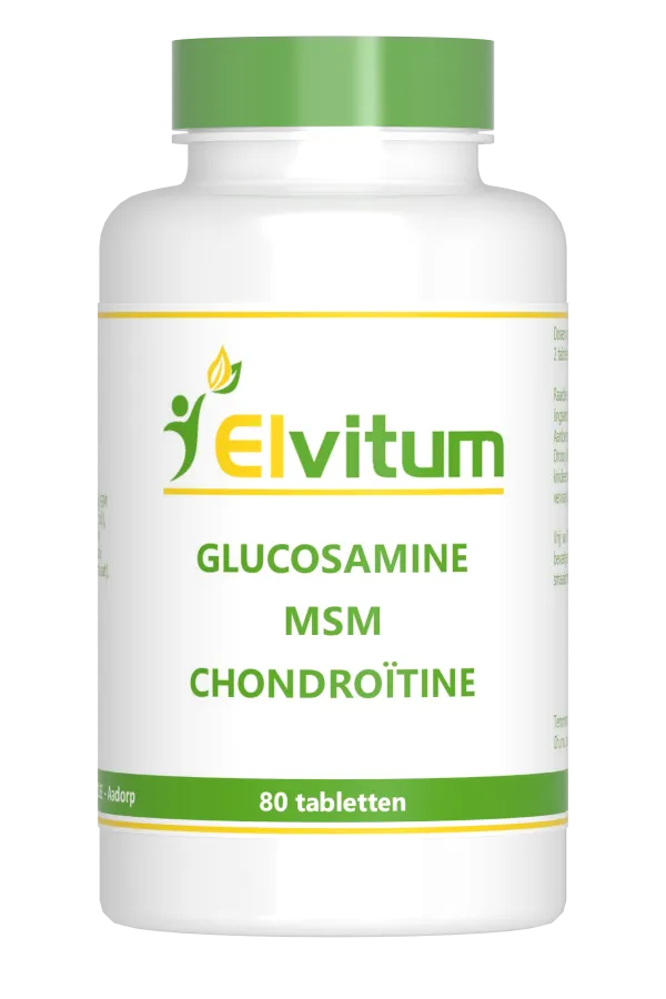 Elvitum Glucosamine MSM Chondro&iuml;tine Tabletten