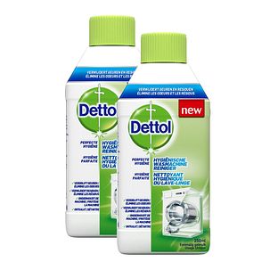 Dettol Hygiënische Wasmachine Reiniger Duo 2x250ML