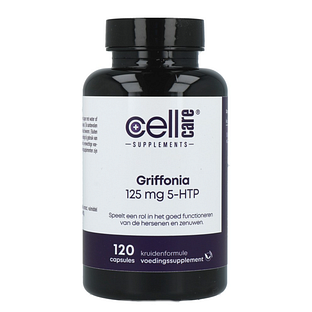 CellCare Griffonia 125mg 5-HTP Capsules 120VCP
