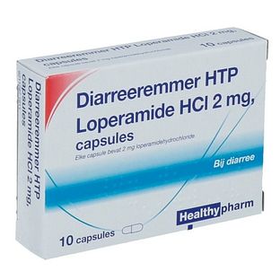 Healthypharm Diarreeremmer HTP 2mg 10CP