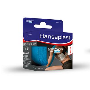 Hansaplast Kinesiologie Tape Blauw 1ST Hansaplast Kinesiologie Tape Blauw 1ST