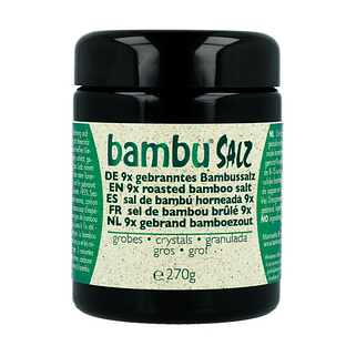 Bambu Salz Bamboezout Grof 9x Gebrand 270GR
