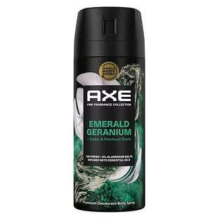 Axe Deodorant Bodyspray Emerald Geranium 150ML