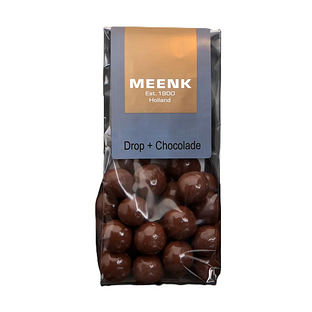Meenk Drop + Chocolade 150GR Meenk Drop + Chocolade 150GR