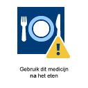 Innemen na het eten
