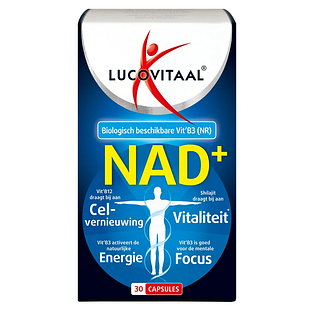 Lucovitaal NAD+ Capsules 30CP Lucovitaal NAD+ Capsules 30CP