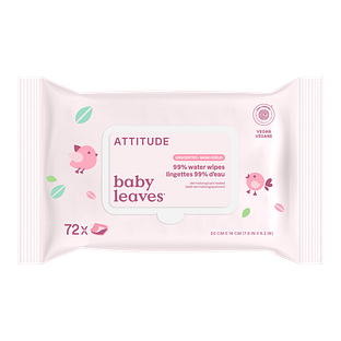 Attitude Baby Leaves Doekjes Ongeparfumeerd 72ST