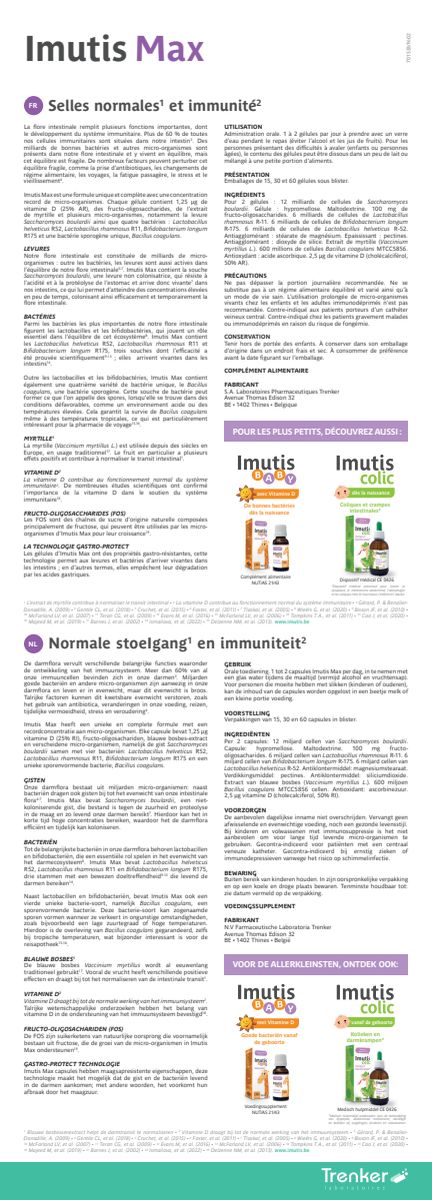 Imutis Max Capsules afbeelding van document #1, instructions