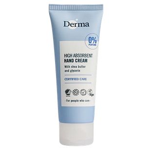 Derma High Absorbent Hand Cream Parfumvrij 75ML