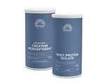 Mattisson HealthStyle Creatine Monohydraat Poeder en Sport Wei Proteïne Poeder Combi Set 2 Stuks
