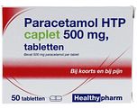 Healthypharm Paracetamol 500mg Caplet 50ST Healthypharm Paracetamol 500mg Caplet 50ST