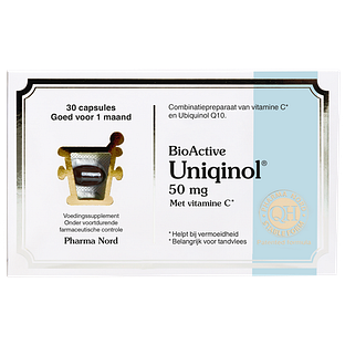 Pharma Nord BioActive Uniqinol 50mg QH Capsules 30CP