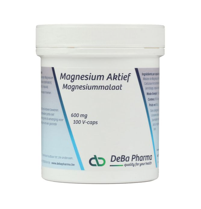 DeBa Pharma Magnesium Aktief Capsules 100VCP