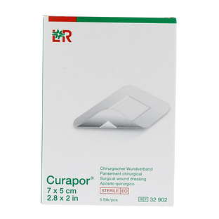 Lohmann & Rauscher Curapor Wondverband 7x5cm 5ST