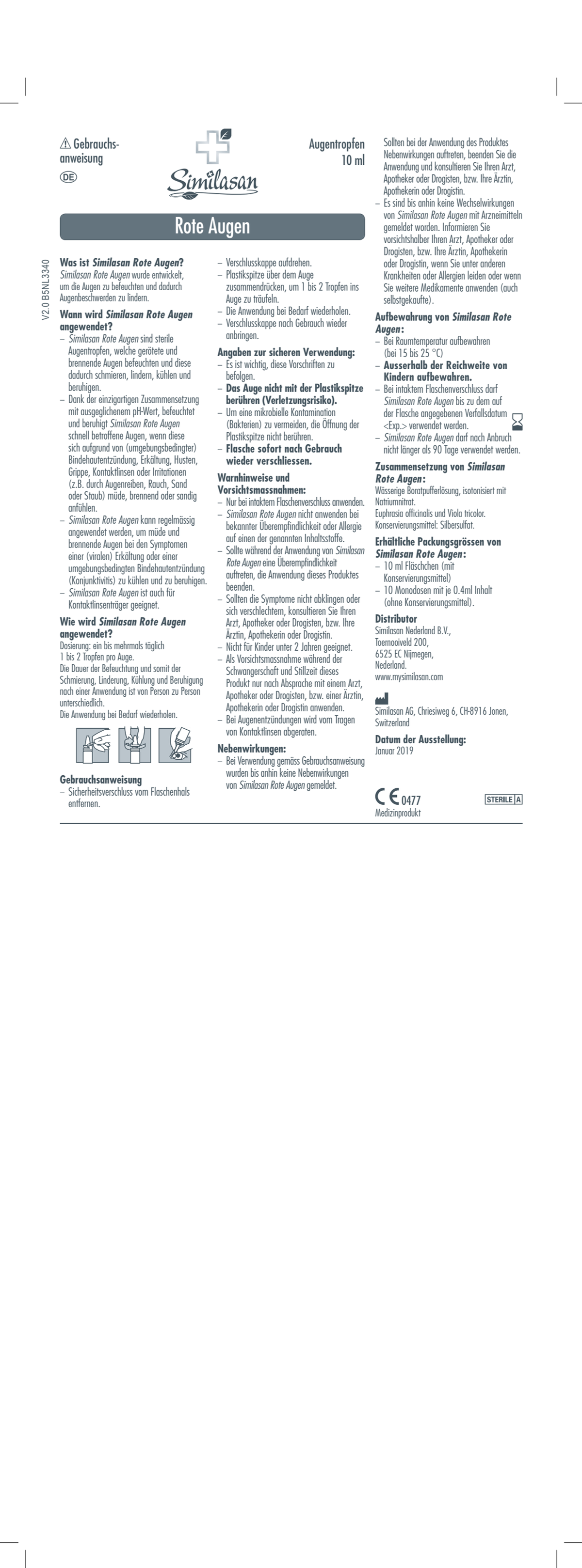 Rode Ogen Oogdruppels Nr1 afbeelding van document #2, instructions