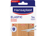 Hansaplast Pleisters Elastic 1m x 8cm 1ST Hansaplast Pleisters Elastic 1m x 8cm 1ST