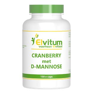 Elvitum Cranberry + D'Mannose Vegicaps 150CP Elvitum Cranberry + D'Mannose Vegicaps 150CP