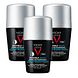 Vichy Homme 72H Invisible Resist Detranspirant 0% Alcohol Multiverpakking 3x50ML