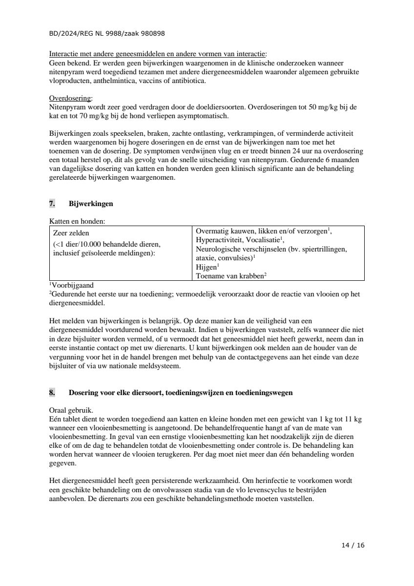Vlo Kill Katten en Kleine Honden afbeelding van document #14, leaflet