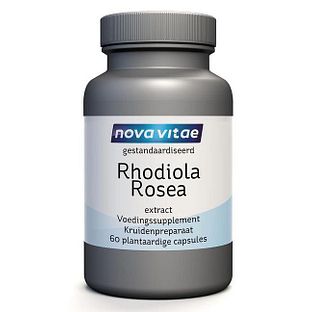 Nova Vitae Rhodiola Rosea Extract Capsules 60TB