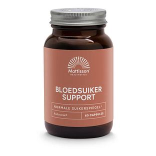 Mattisson HealthStyle Bloedsuiker Support Capsules 60CP Mattisson HealthStyle Bloedsuiker Support Capsules 60CP