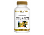 Golden Naturals B12 3000mcg Zuigtabletten 60ZTB